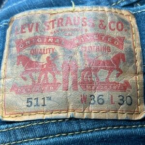 Levi's Classic Blue Slim Men's Jeans